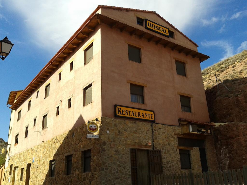 Hostal El Olmo Camarena de la Sierra Eksteriør billede